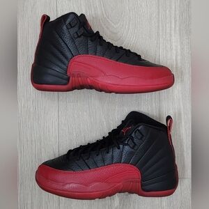 Nike Air Jordan 12 Retro 2025 Flu Game BRED 153265-002 Youth Sz 3.5 /Womens Sz 5